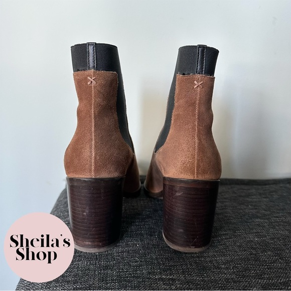 rag & bone Brynn Suede Bootie Praline Women’s Size 6.5 - Picture 5 of 8